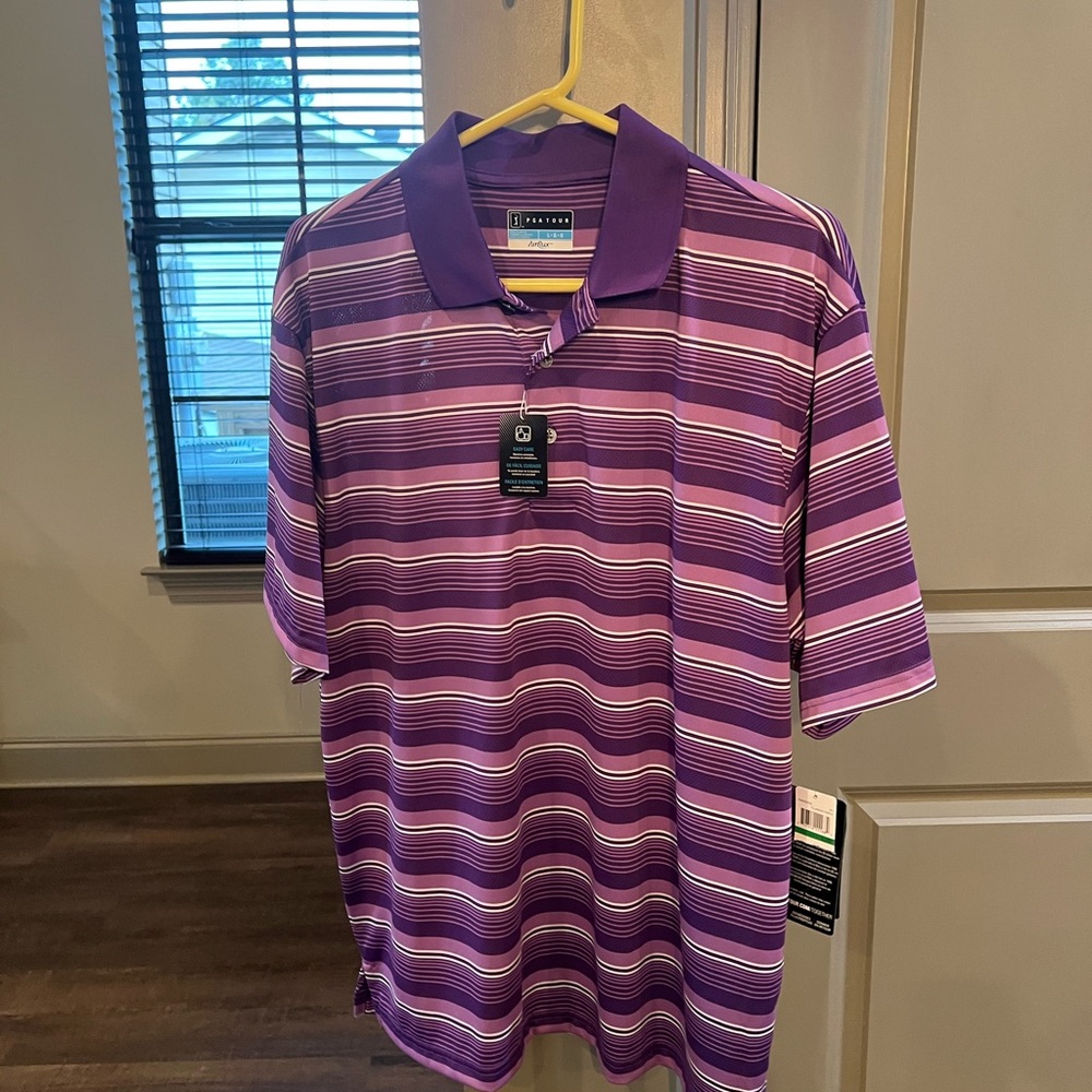 Large PGA tour golf shirt